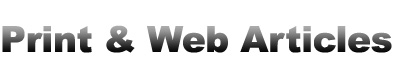Print & Web Articles
